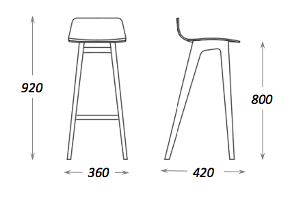 Барный стул Morph Bar Stool Барный стул Morph Bar Stool в Волгограде