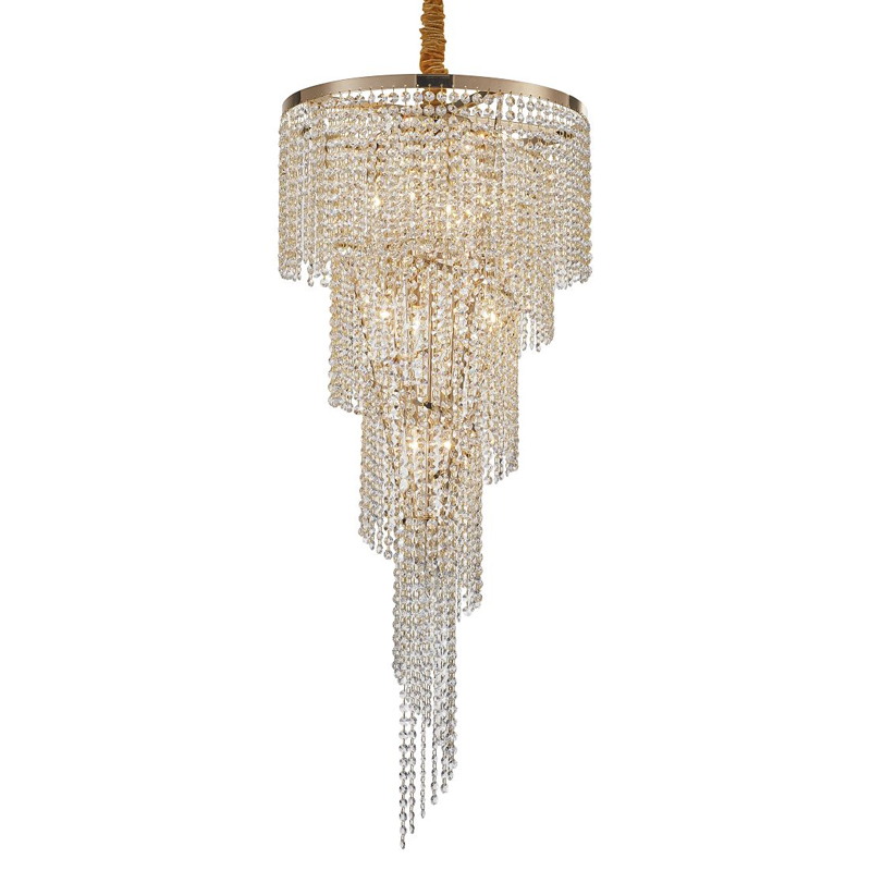 Хрустальная люстра Crystal Art Bronze D45 см Бронзовый Прозрачный Хрустальная люстра Crystal Art Bronze D45 см Бронзовый Прозрачный в Волгограде | Loft Concept