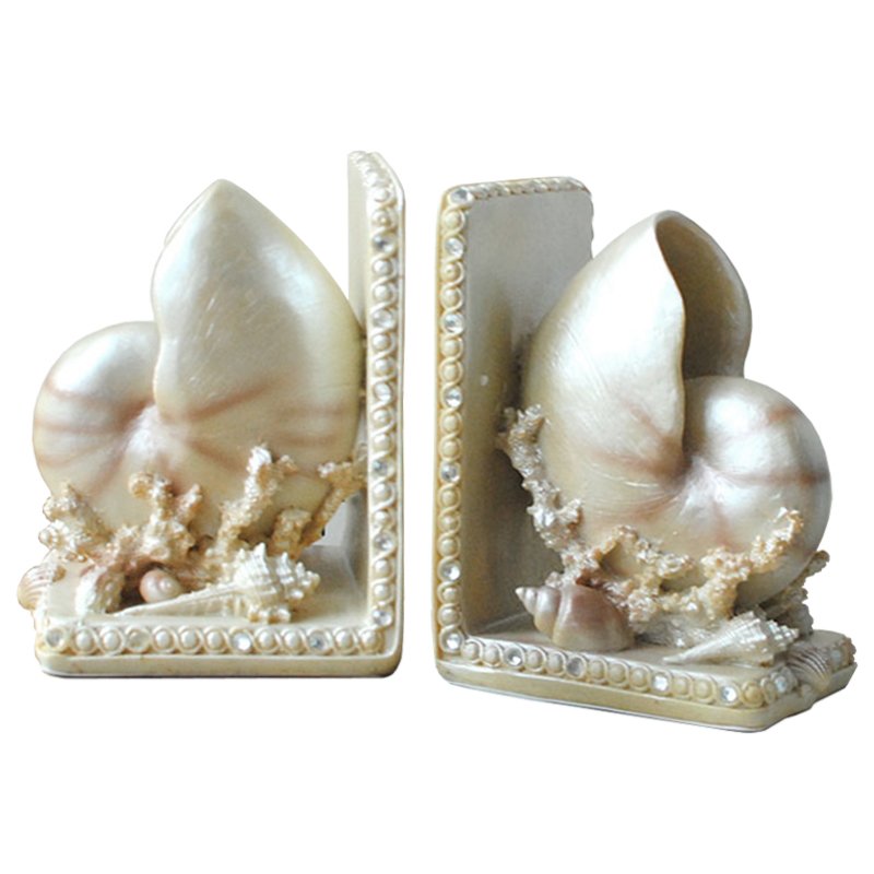Держатель для книг Nautilus Shell ivory ( слоновая кость ) Перламутровый Держатель для книг Nautilus Shell ivory ( слоновая кость ) Перламутровый в Волгограде | Loft Concept