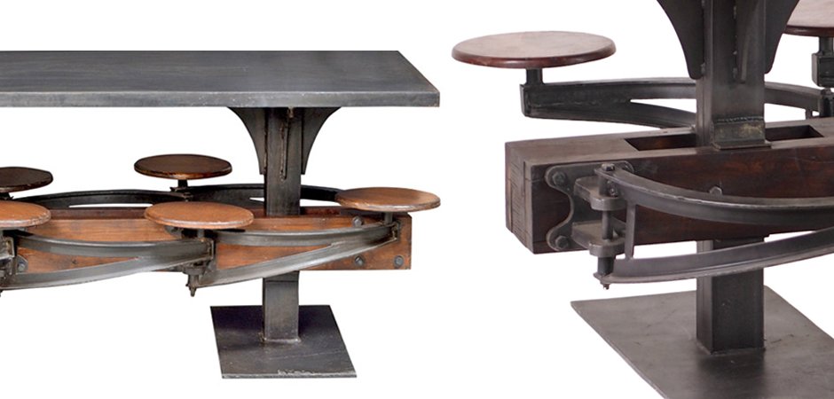 Обеденный стол Perrin Communal Table Loft Обеденный стол Perrin Communal Table Loft - Loft-Concept в Волгограде