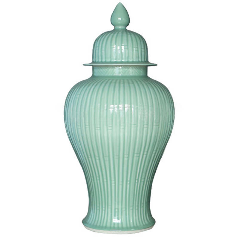Ваза с крышкой Fresh Mint Vase Бирюзовый Ваза с крышкой Fresh Mint Vase Бирюзовый в Волгограде | Loft Concept
