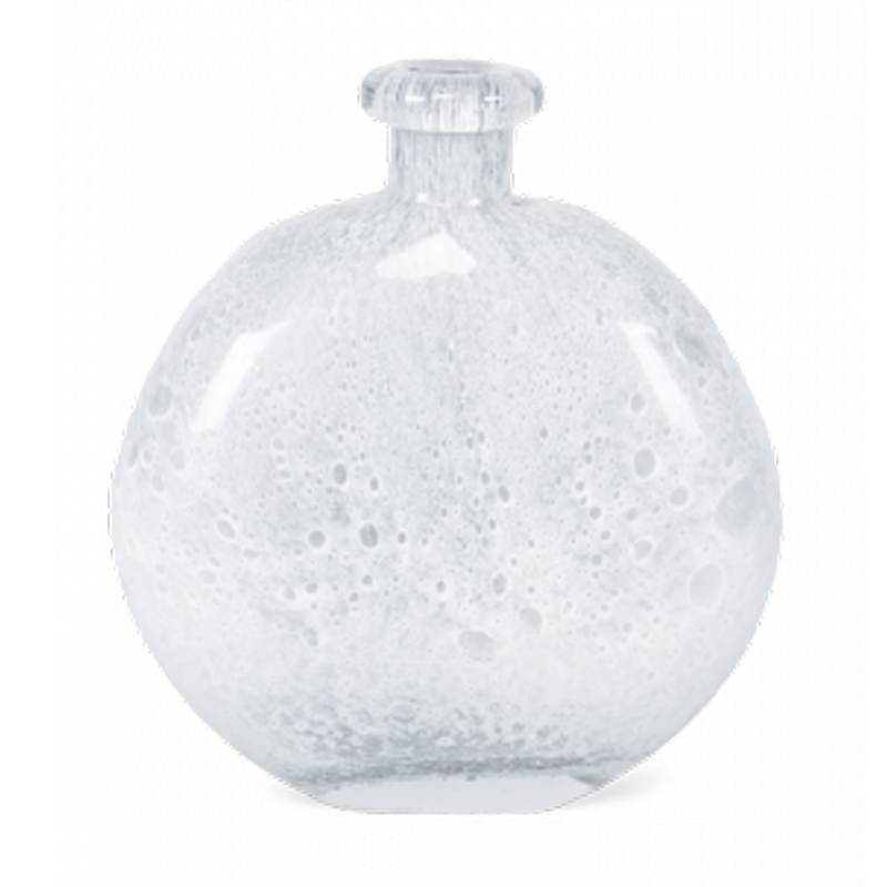 Ваза Air Bubbles Vase glass h31 Белый Ваза Air Bubbles Vase glass h31 Белый в Волгограде | Loft Concept