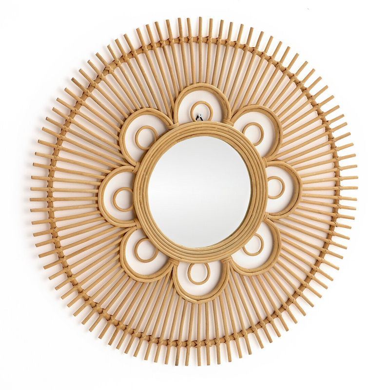 Зеркало Mirror Rattan Round D90 Зеркало Mirror Rattan Round D90 в Волгограде | Loft Concept