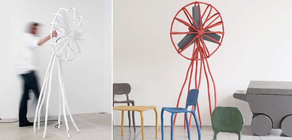 Торшер Clay Fan Medium Maarten Baas Торшер Clay Fan Medium Maarten Baas - Loft-Concept в Волгограде