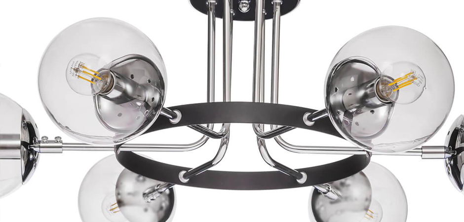 Потолочный светильник Transparent Balls Loft Ceiling Потолочный светильник Transparent Balls Loft Ceiling - Loft-Concept в Волгограде