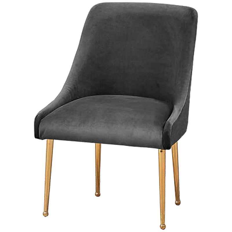 Стул Gormal Stool grey Серый Золотой Стул Gormal Stool grey Серый Золотой в Волгограде | Loft Concept