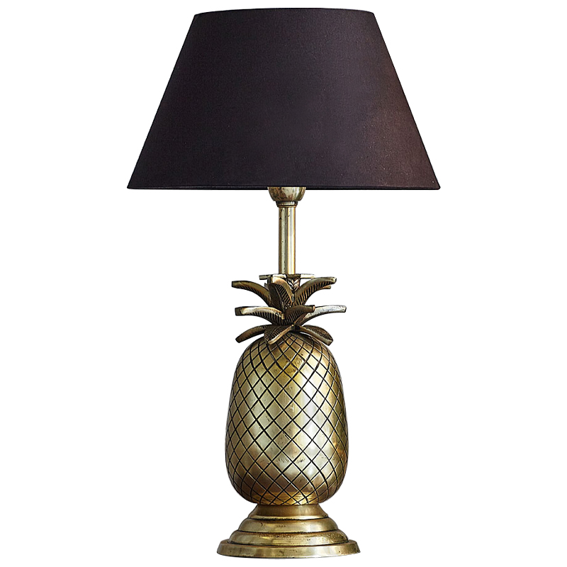 Настольная лампа Pineapple Lampshade Table Lamp Черный Латунь Настольная лампа Pineapple Lampshade Table Lamp Черный Латунь в Волгограде | Loft Concept