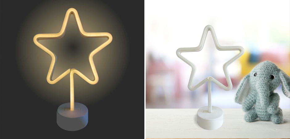 Неоновая настольная лампа Night Star - Loft-Concept в Волгограде