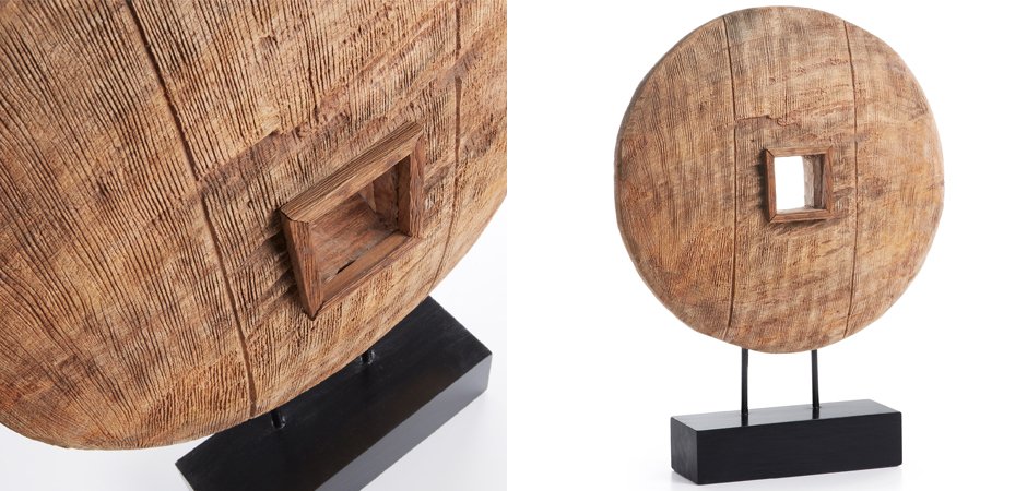 Колесо на подставке Wooden Wheel Колесо на подставке Wooden Wheel - Loft-Concept в Волгограде