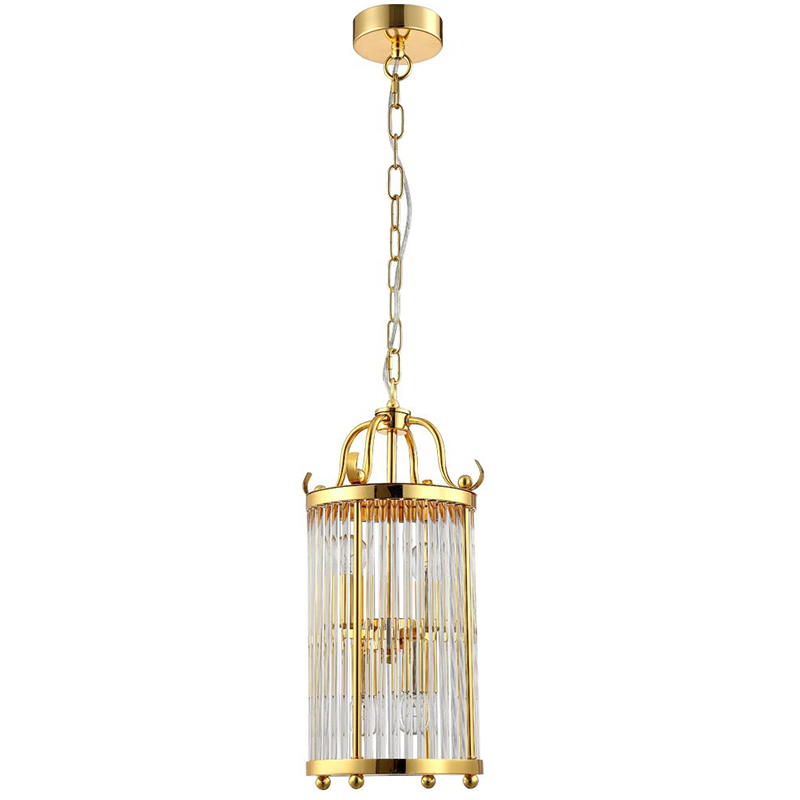 Подвесной светильник Gorden Gold Hanging Lamp Золотой Прозрачное Стекло Подвесной светильник Gorden Gold Hanging Lamp Золотой Прозрачное Стекло в Волгограде | Loft Concept