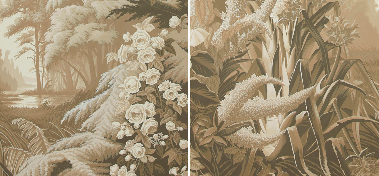 Обои ручная роспись L