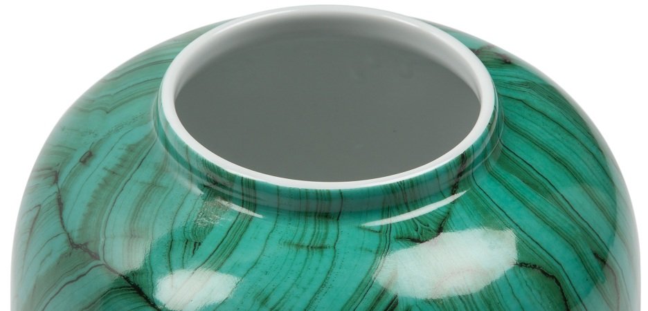 Ваза Malachite Vase Low Ваза Malachite Vase Low - Loft-Concept в Волгограде