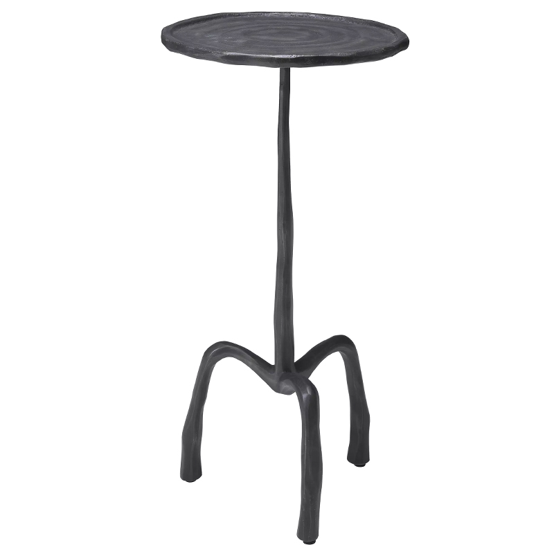 Приставной стол Eichholtz Side Table Kubu L Темная бронза Черный Приставной стол Eichholtz Side Table Kubu L Темная бронза Черный в Волгограде | Loft Concept