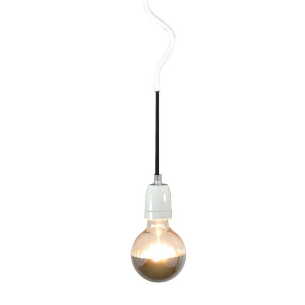 Подвесной светильник Spinner Bulb White Белый в Волгограде | Loft Concept 