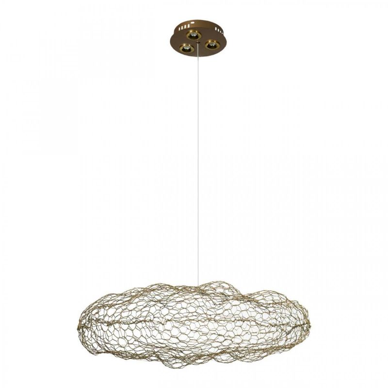 Светодиодная Люстра Золотая Сеть LED Cloud Gold Золотой Светодиодная Люстра Золотая Сеть LED Cloud Gold Золотой в Волгограде | Loft Concept