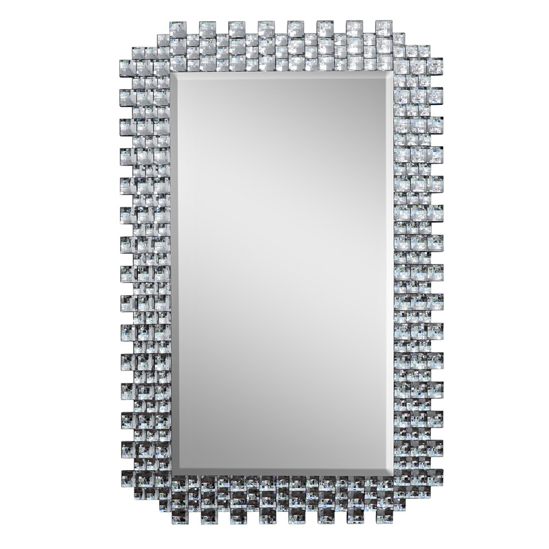 Зеркало Lasre Glitter Squares Mirror Зеркало Lasre Glitter Squares Mirror в Волгограде | Loft Concept