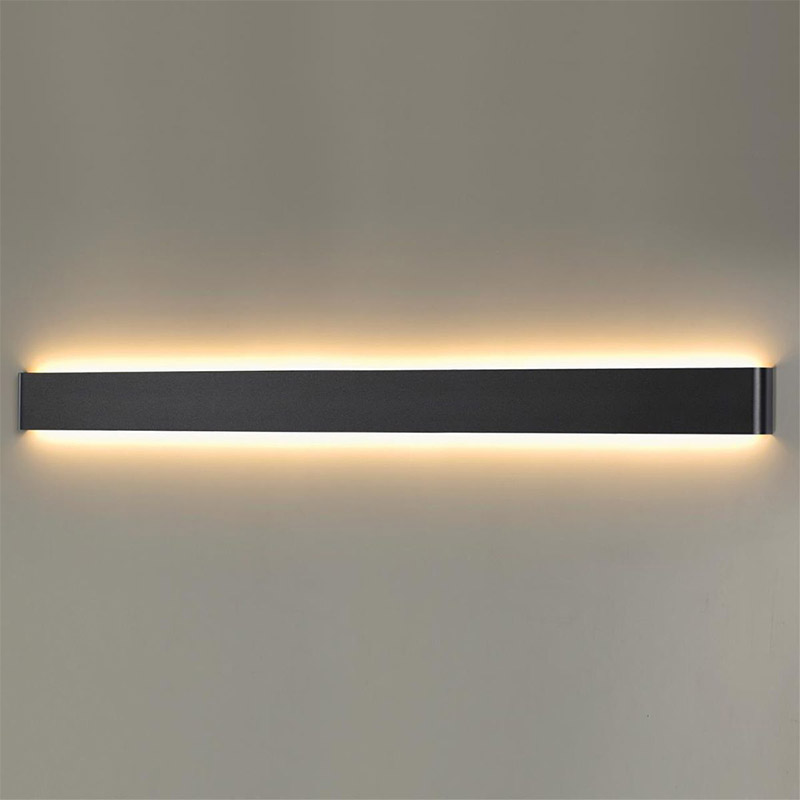 Бра Obverse Black Long Wall lamp Черный матовый Бра Obverse Black Long Wall lamp Черный матовый в Волгограде | Loft Concept