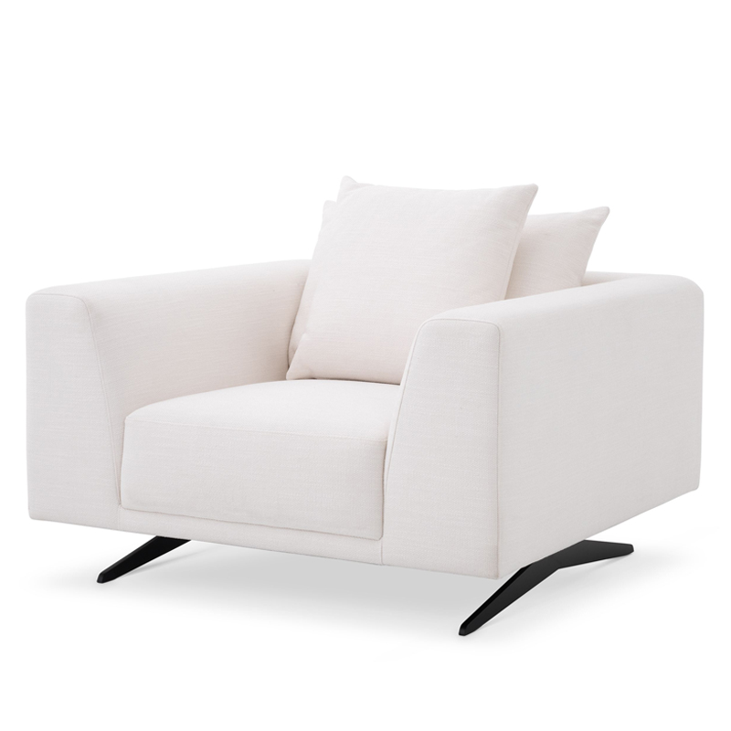 Кресло Eichholtz Chair Endless white Белый Темная бронза Кресло Eichholtz Chair Endless white Белый Темная бронза в Волгограде | Loft Concept