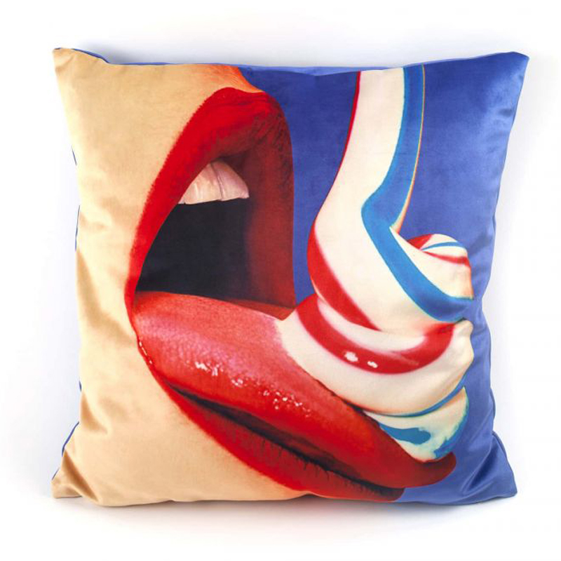 Подушка Seletti Cushion Toothpaste Мульти Подушка Seletti Cushion Toothpaste Мульти в Волгограде | Loft Concept