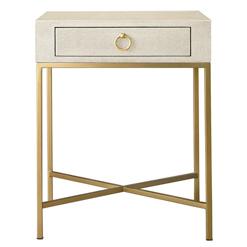 Gaston Stingray Texture Ivory Side Table Приставной стол скат Золотой ivory ( слоновая кость ) Gaston Stingray Texture Ivory Side Table Приставной стол скат Золотой ivory ( слоновая кость ) в Волгограде | Loft Concept
