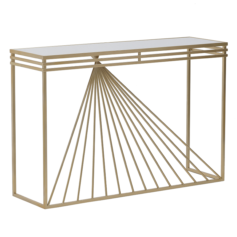 Консоль Margit Console Золотой Консоль Margit Console Золотой в Волгограде | Loft Concept