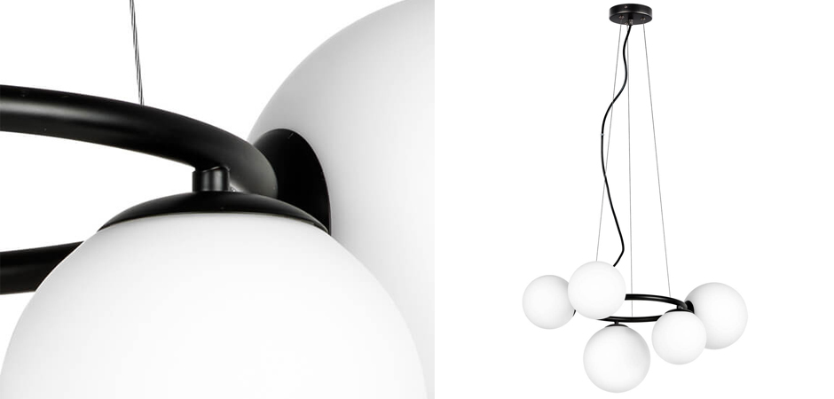 Люстра Bubbles on Ring Chandelier Black Люстра Bubbles on Ring Chandelier Black - Loft-Concept в Волгограде