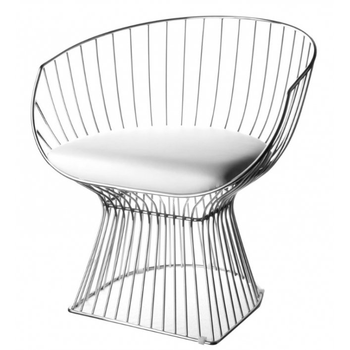 Кресло Platner lounge Белый Кресло Platner lounge Белый в Волгограде | Loft Concept
