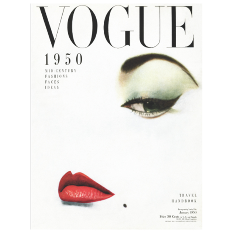 Постер Vogue Cover 1950 January  в Волгограде | Loft Concept 