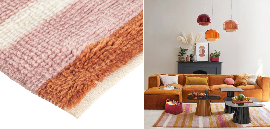 Ковер Multicolored Carpet 80% шерсть 20% хлопок Ковер Multicolored Carpet 80% шерсть 20% хлопок - Loft-Concept в Волгограде