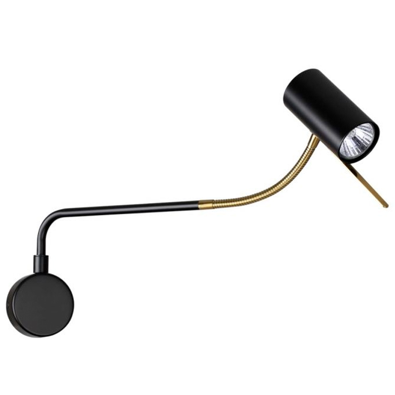 Гибкое бра Trumpet Wall Lamp Брозна Бронза Черный Гибкое бра Trumpet Wall Lamp Брозна Бронза Черный в Волгограде | Loft Concept