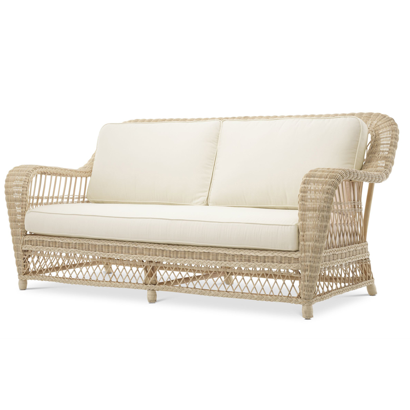 Диван Eichholtz Sofa Barbados Древесина Молочный Диван Eichholtz Sofa Barbados Древесина Молочный в Волгограде | Loft Concept