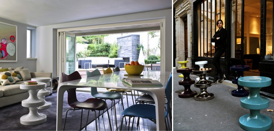 Керамический табурет INDIA MAHDAVI Bishop Stool Керамический табурет INDIA MAHDAVI Bishop Stool - Loft-Concept в Волгограде