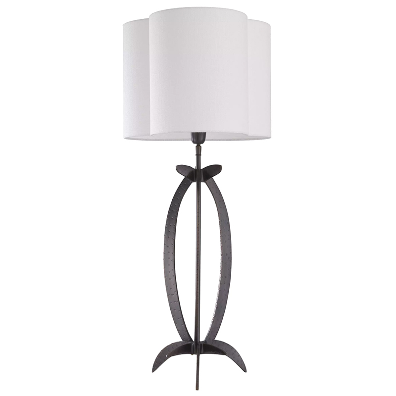 Настольная лампа Eichholtz Table Lamp Luciano Черный Белый Настольная лампа Eichholtz Table Lamp Luciano Черный Белый в Волгограде | Loft Concept