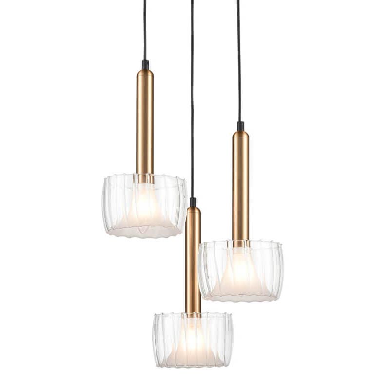 Люстра Willa Chandelier Черный Прозрачный Люстра Willa Chandelier Черный Прозрачный в Волгограде | Loft Concept