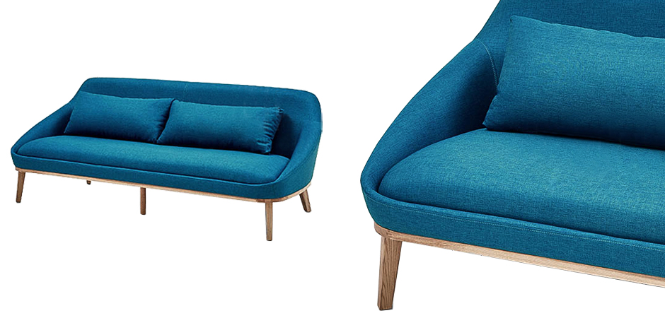 Двухместный диван Sea Basin Sofa Двухместный диван Sea Basin Sofa - Loft-Concept в Волгограде