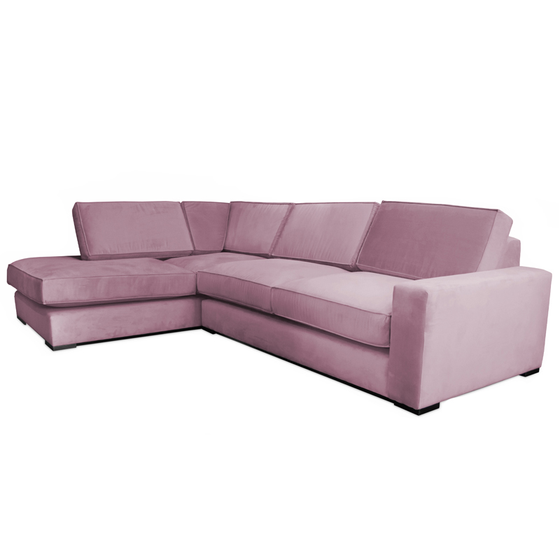Диван угловой Lombardi Sofa вялая роза Дымчатая Роза Диван угловой Lombardi Sofa вялая роза Дымчатая Роза в Волгограде | Loft Concept