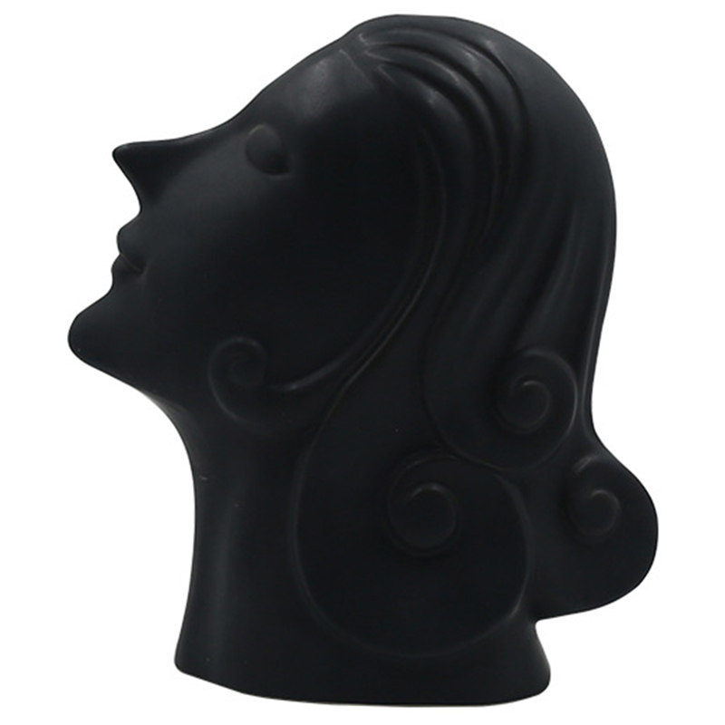Статуэтка Side Profile Black Statuette Черный Статуэтка Side Profile Black Statuette Черный в Волгограде | Loft Concept