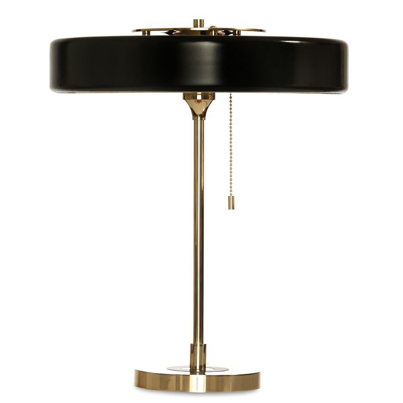 Настольная Bert Frank Revolve Table Lamp Black Латунь Черный Настольная Bert Frank Revolve Table Lamp Black Латунь Черный в Волгограде | Loft Concept