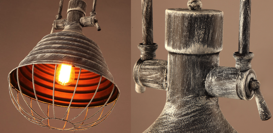 Подвесной светильник Retrika Grey Pendant Подвесной светильник Retrika Grey Pendant - Loft-Concept в Волгограде