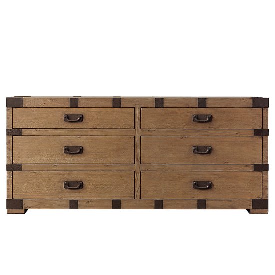 Комод в винтажном стиле Vintage Antique Oak Wide Дуб темный в Волгограде | Loft Concept 