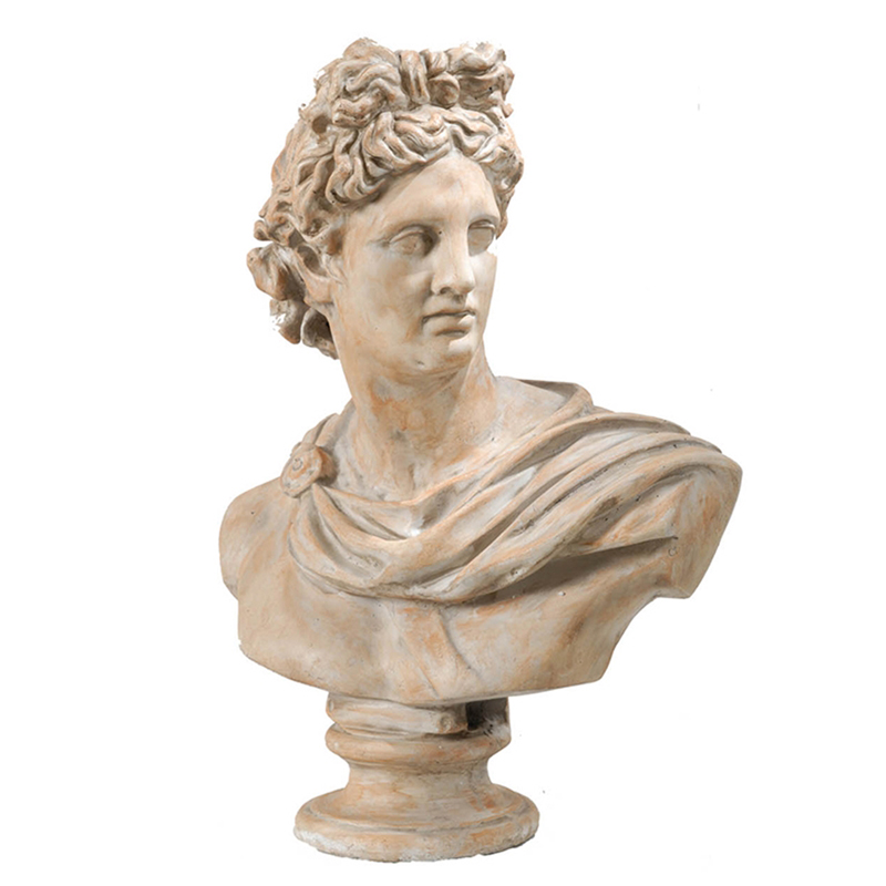 Статуэтка Antique Busts Apollo Belvedere Бежево-серый в Волгограде | Loft Concept 