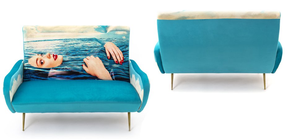 Диван Seletti Sofa Two Seater Sea Girl Диван Seletti Sofa Two Seater Sea Girl - Loft-Concept в Волгограде