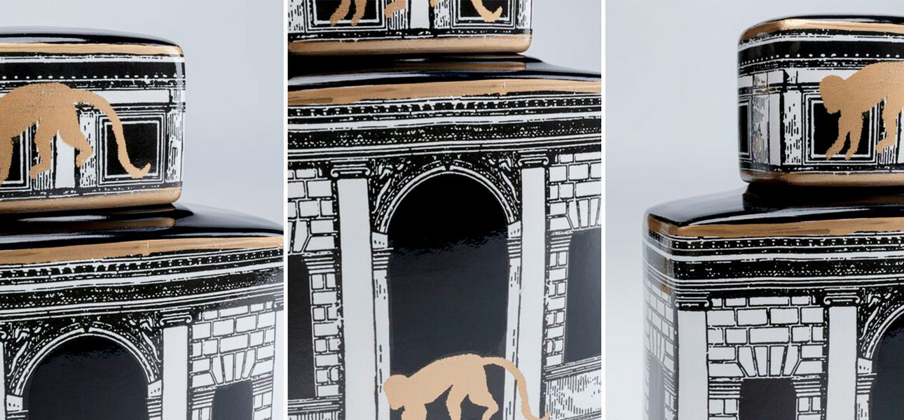 Банка с крышкой Bishop - фото