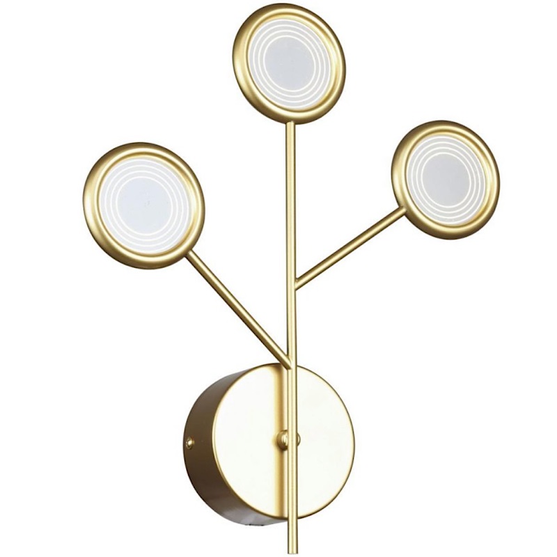 Бра Gold Bendik Lighting Золотой Прозрачный Бра Gold Bendik Lighting Золотой Прозрачный в Волгограде | Loft Concept