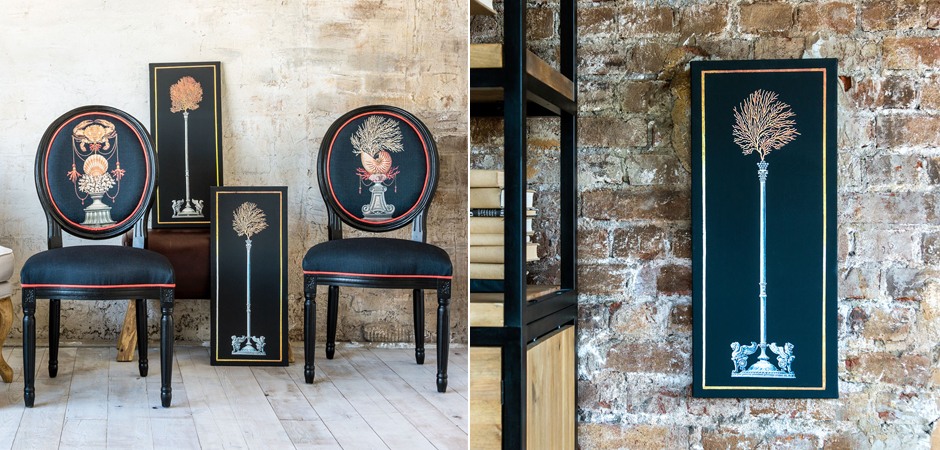 Постер Column With Coral Poster Постер Column With Coral Poster - Loft-Concept в Волгограде
