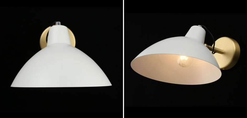 Бра с белым матовым плафоном Retro Light Бра с белым матовым плафоном Retro Light - Loft-Concept в Волгограде