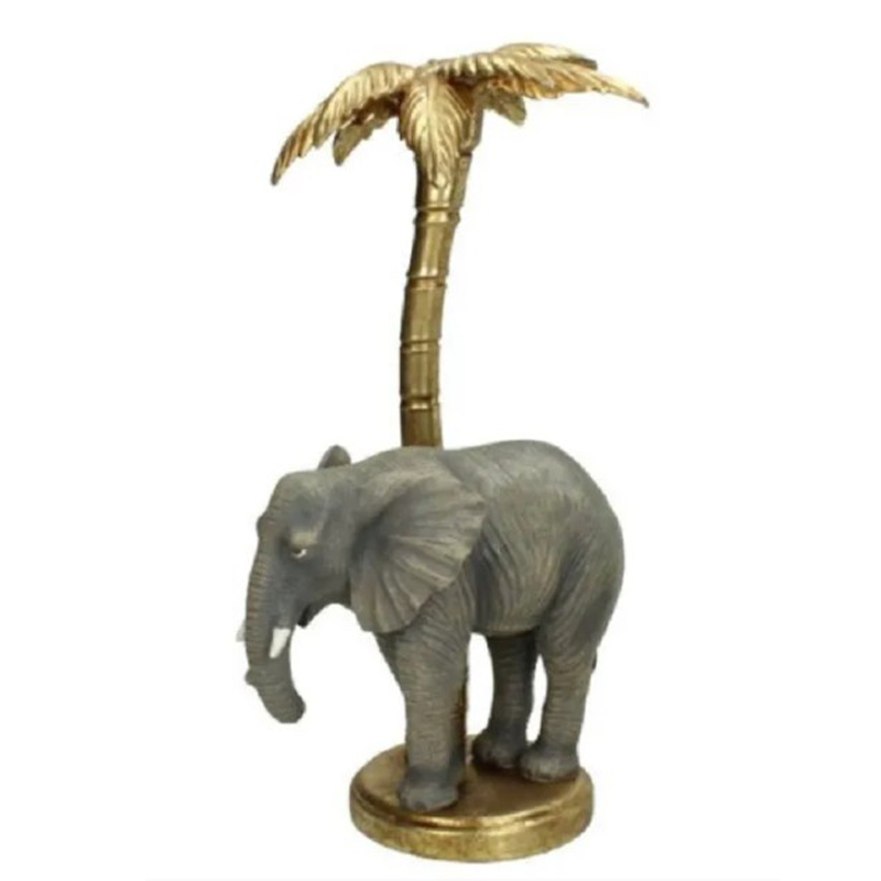 Подсвечник Elephant Серый Золотой Подсвечник Elephant Серый Золотой в Волгограде | Loft Concept