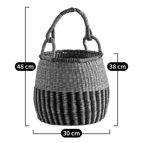 Корзина из плетеного морского тростника Leta Wicker Basket в Волгограде
