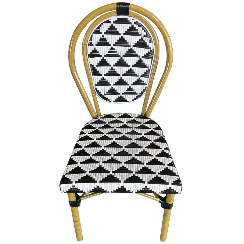 Стул ротанг Wicker Gisbert Rattan Chair Древесина Черно-белый Стул ротанг Wicker Gisbert Rattan Chair Древесина Черно-белый в Волгограде | Loft Concept