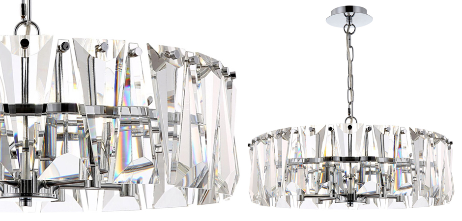 Люстра Ruby Crystal Chandelier Chrome 53 Люстра Ruby Crystal Chandelier Chrome 53 - Loft-Concept в Волгограде